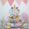 15-Inch tall 3 Tier Assorted Centerpiece Cake Cupcake Stand